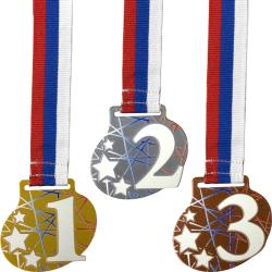 Комплект медалей с лентами Фонтанка