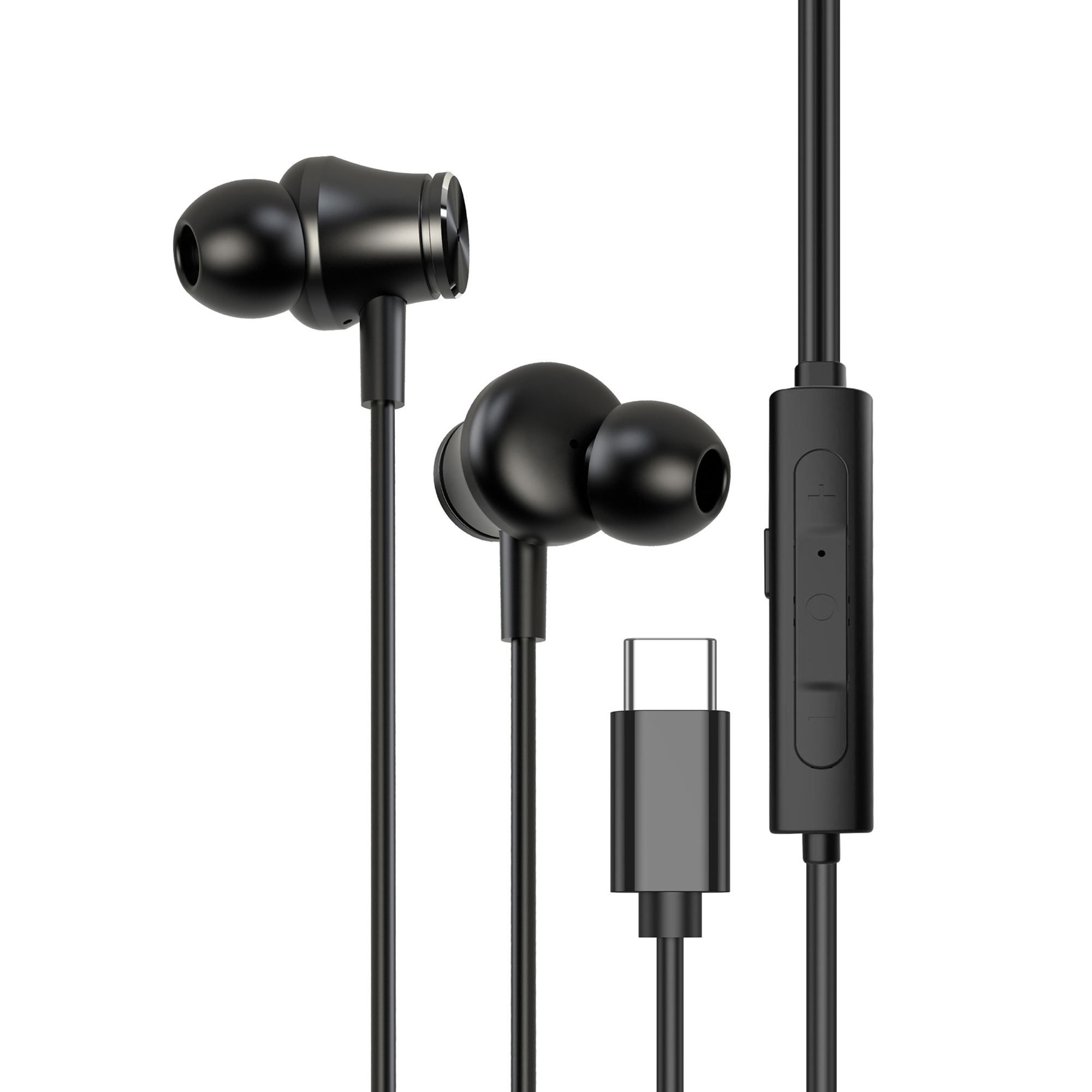 Стереогарнитура Stereo Aura ANC, USB-C, черный, Deppa