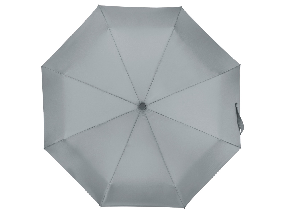 Зонт складной Cary, полуавтоматический, 3 сложения, с чехлом, светло-серый Зонт складной Cary, полуавтоматический, 3 сложения, с чехлом, светло-серый