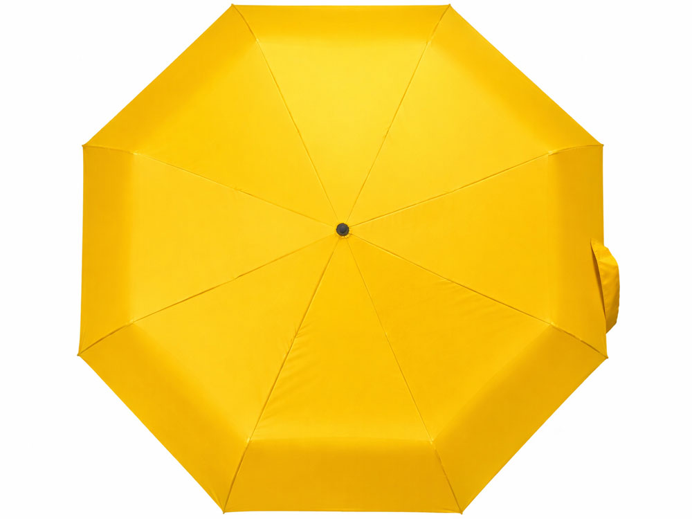 Зонт-автомат складной Кэнопи, желтый