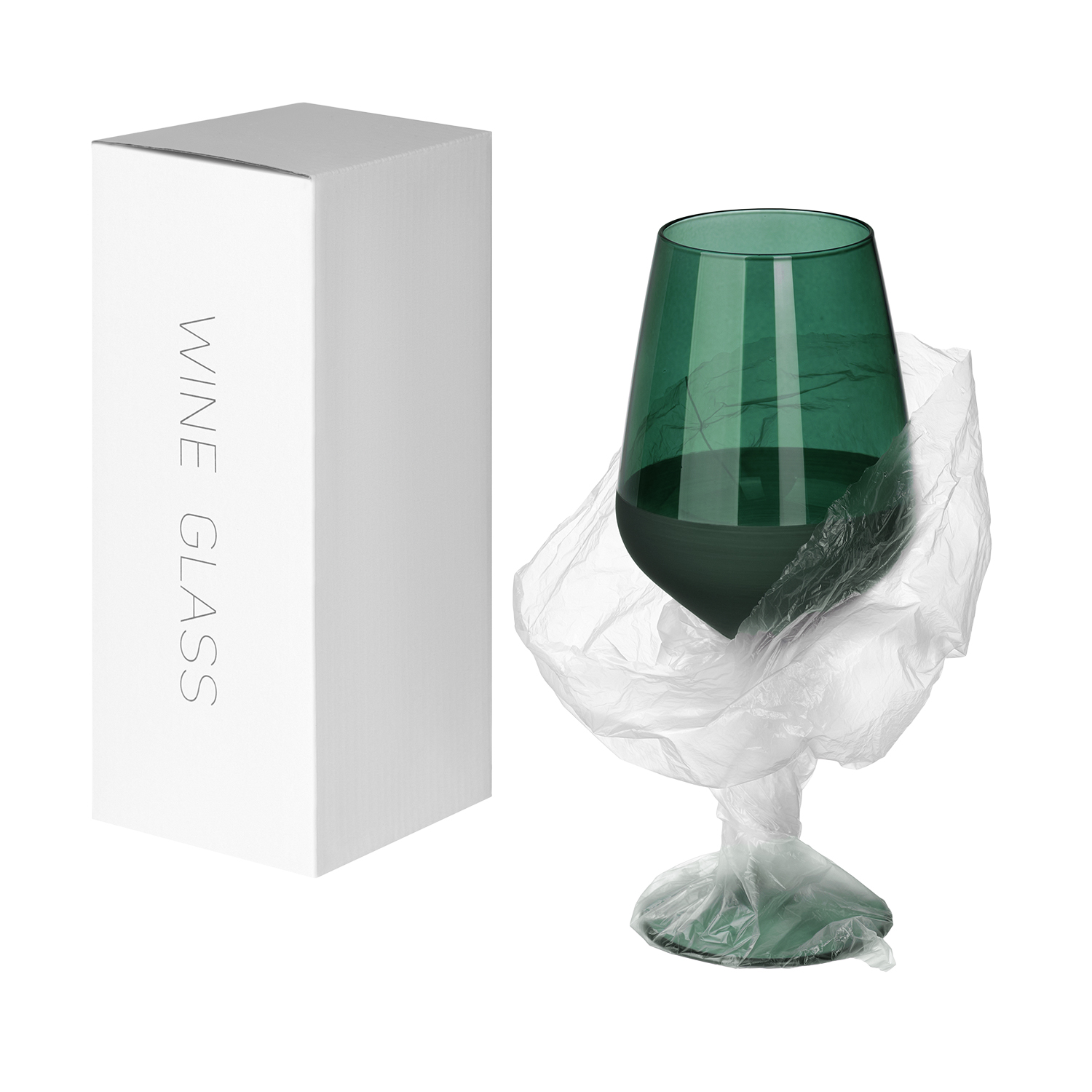 Бокал для вина Эмеральд (Emerald), зеленый
