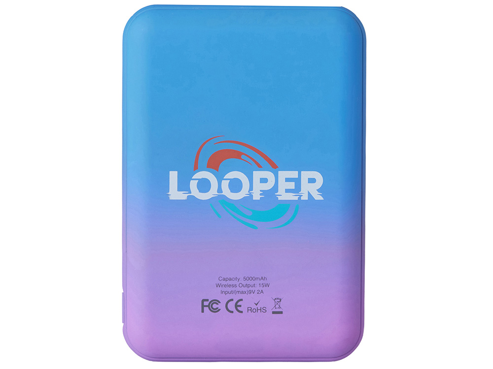 Беспроводное зарядное устройство с возможностью изготовления корпуса с градиентом по индивидуальному дизайну клиента Беспроводное зарядное устройство с возможностью изготовления корпуса с градиентом по индивидуальному дизайну клиента