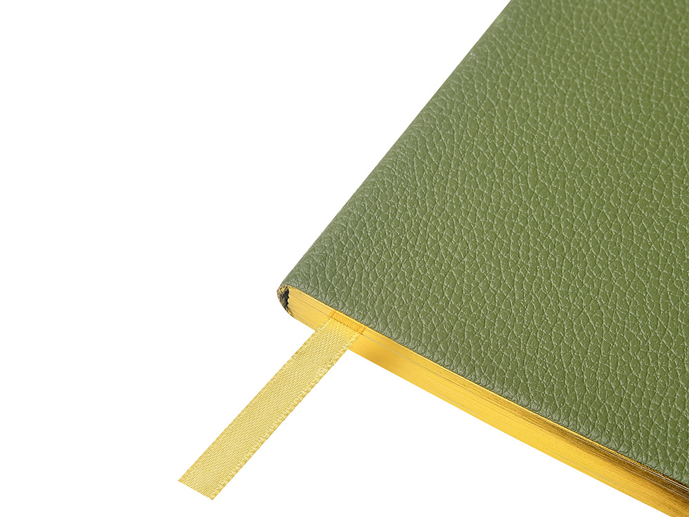 Еженедельник недатированный А6 Verde с нашивкой, зеленый Еженедельник недатированный А6 Verde с нашивкой, зеленый