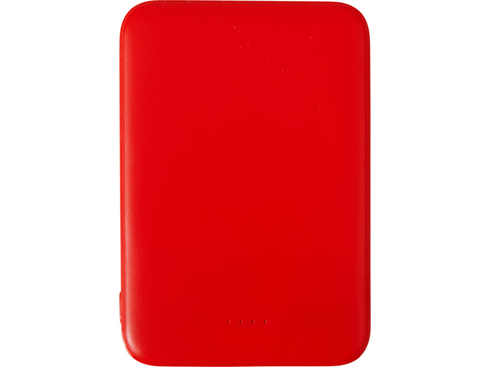 Внешний аккумулятор Simp, 5000 мАч, красный