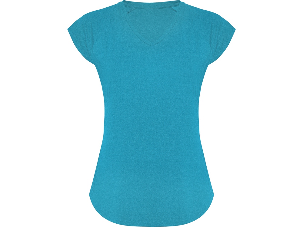 Футболка Avus женская, меланжевый бирюзовый