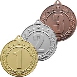 Комплект медалей Соломайка 1,2,3 место Комплект медалей Соломайка 1,2,3 место