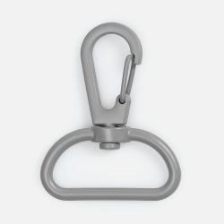 Застежка-карабин Snap Hook, L, серая