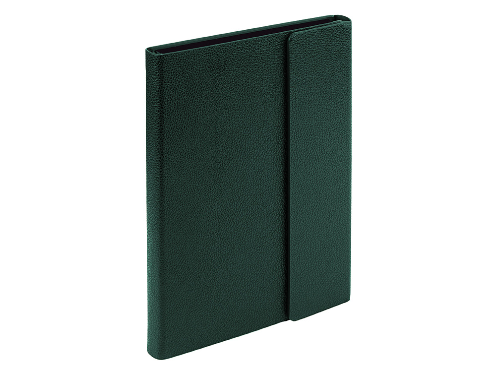 Ежедневник недатированный с магнитным клапаном А5 Venezia, зеленый