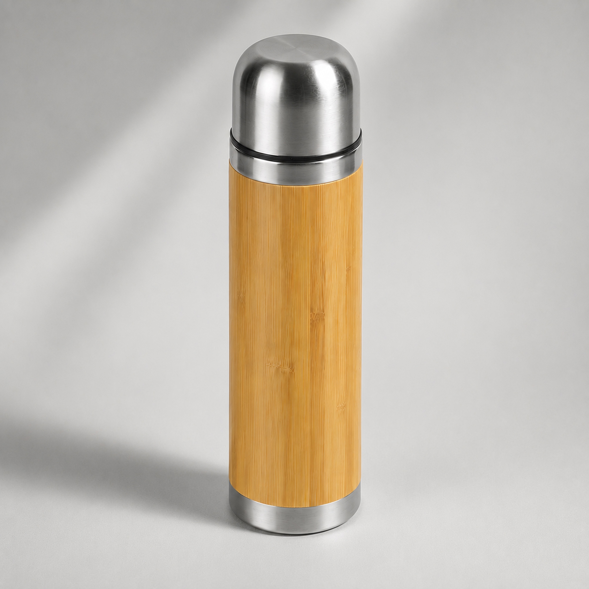 Вакуумный термос из бамбука Ямал Bamboo Вакуумный термос из бамбука Ямал Bamboo
