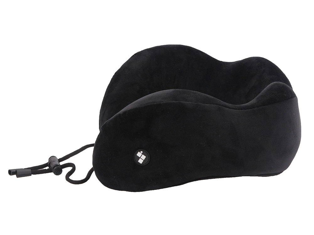 Подушка для путешествий с эффектом памяти Мемо Bluewinder Black