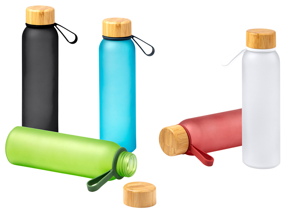 Бутылка из переработанного стекла  VOZNAN красный