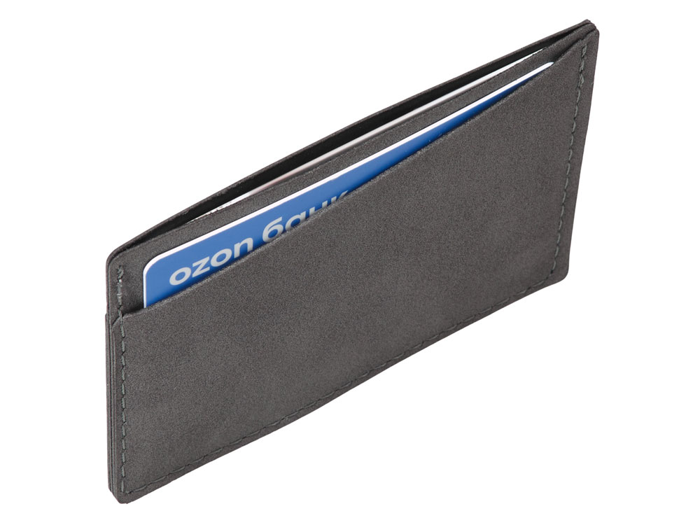 Футляр на 3 пластиковые карты Alicante, темно-серый