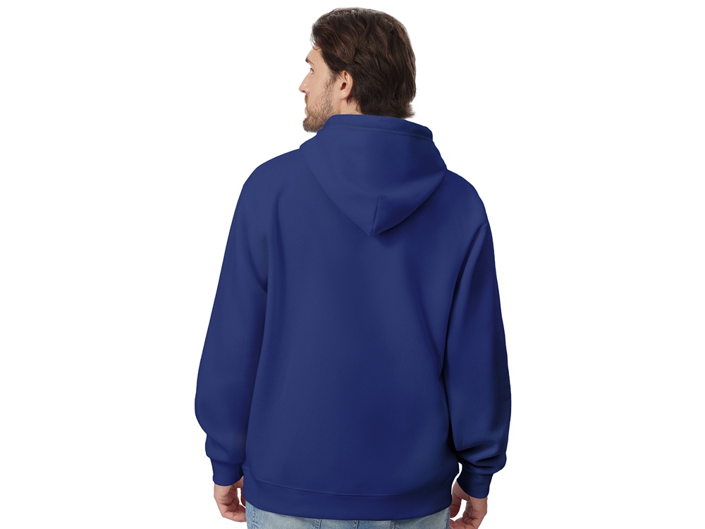 Толстовка с капюшоном Lisbon унисекс, классический синий