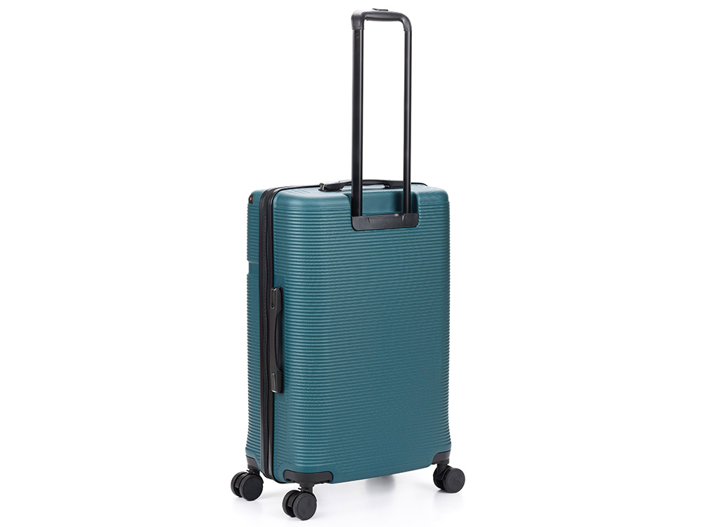 Чемодан TORBER Onego, зелёный, ABS-пластик, 69,5 х 46 х 26 см, 69 л