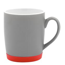 Кружка Make Me To Go, серая/красная