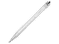 Шариковая ручка Honua из переработанного ПЭТ, прозрачный/черный