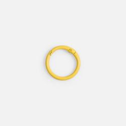 Карабин-кольцо Claus, L, желтый