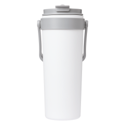 Термокружка вакуумная Solo, белая