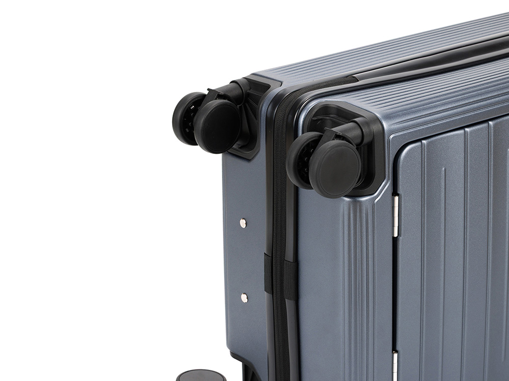 Чемодан TORBER БАЙКАЛ, тёмно-серый металлик, поликарбонат, 37,5 x 20 х 54 см, 37 л Чемодан TORBER БАЙКАЛ, тёмно-серый металлик, поликарбонат, 37,5 x 20 х 54 см, 37 л