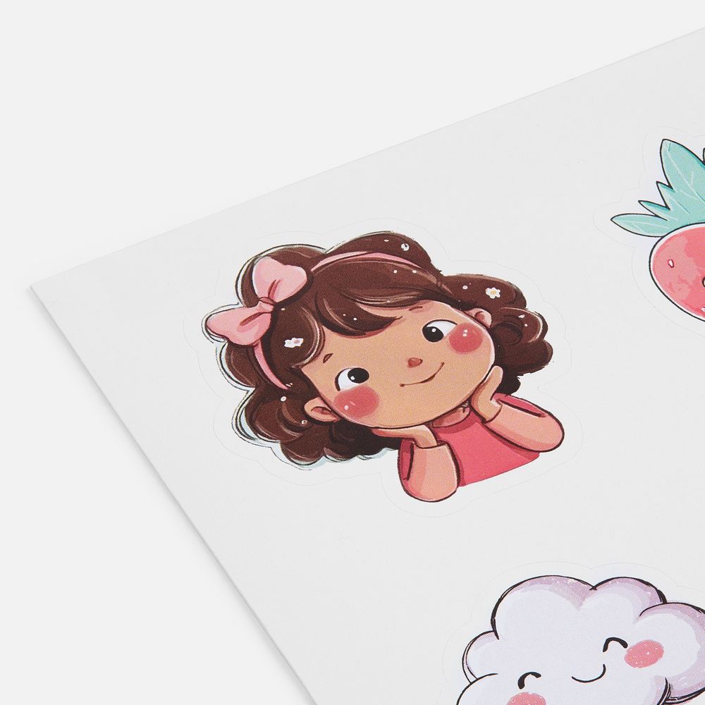 Стикерпак бумажный Thematic, для девочек