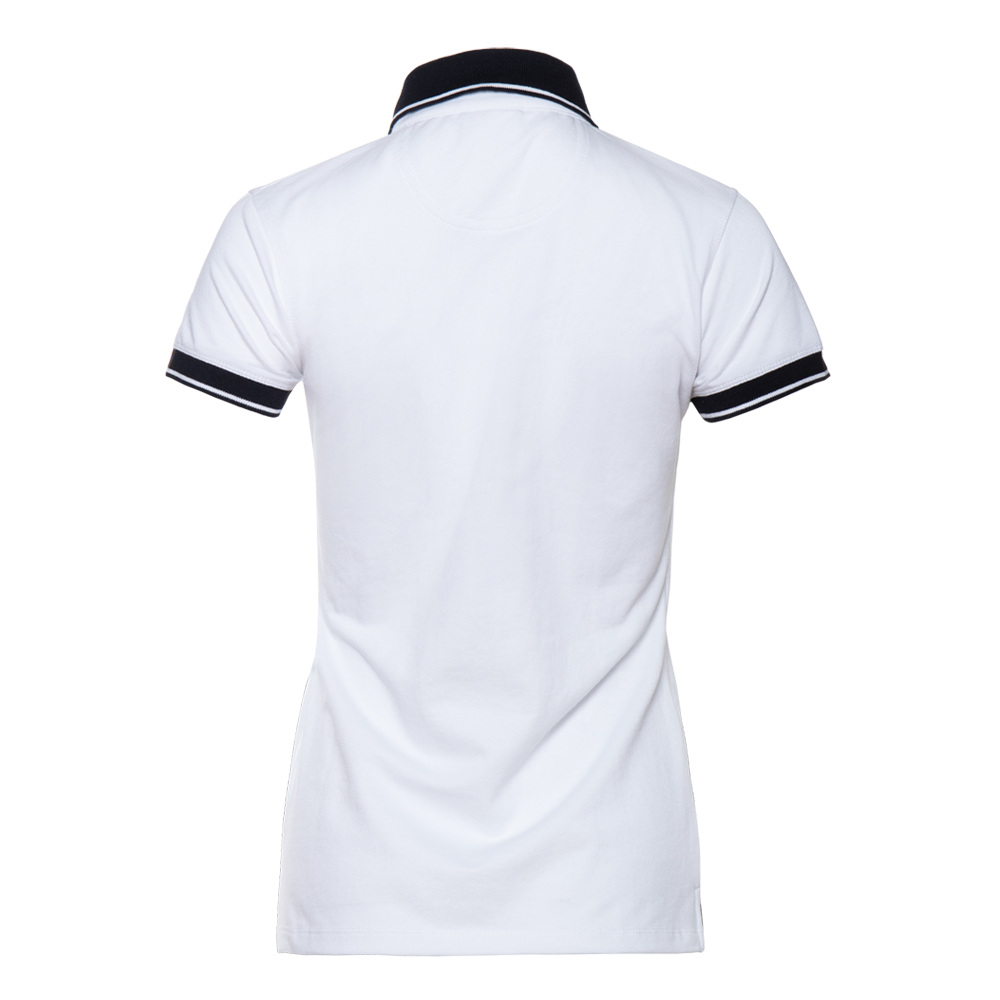 Рубашка поло женская STAN с контрастными деталями хлопок/полиэстер 185, 04CW