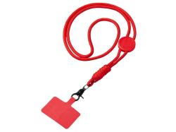 Ремешок на шею для телефона Нэко, красный