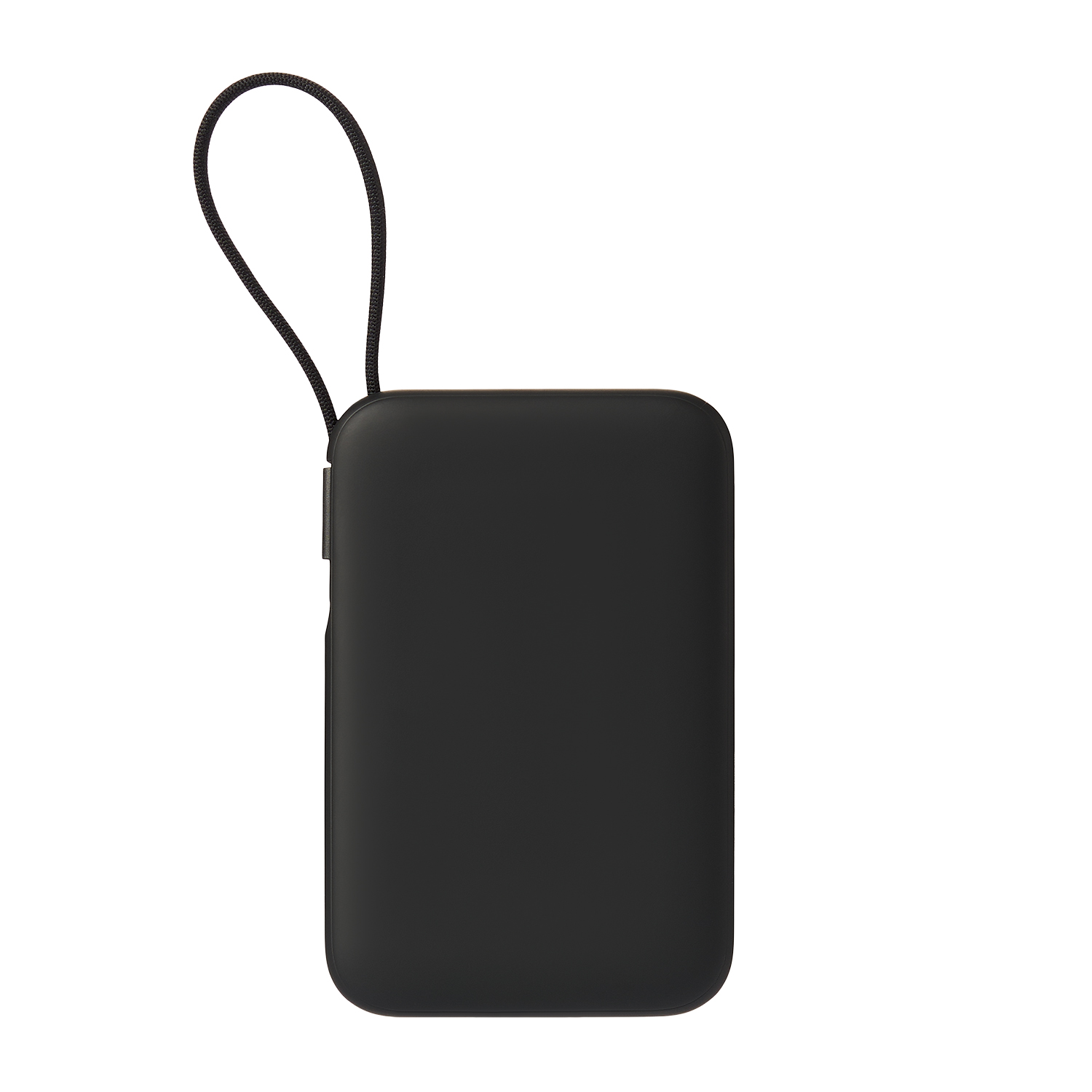 Внешний аккумулятор Комбо (Combo) 4-в-1 10000mAh с функцией беспроводной зарядки 15W, черный
