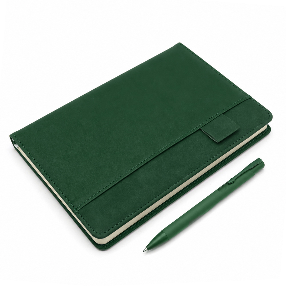 Подарочный набор Task & Pen, зелёный Подарочный набор Task & Pen, зелёный