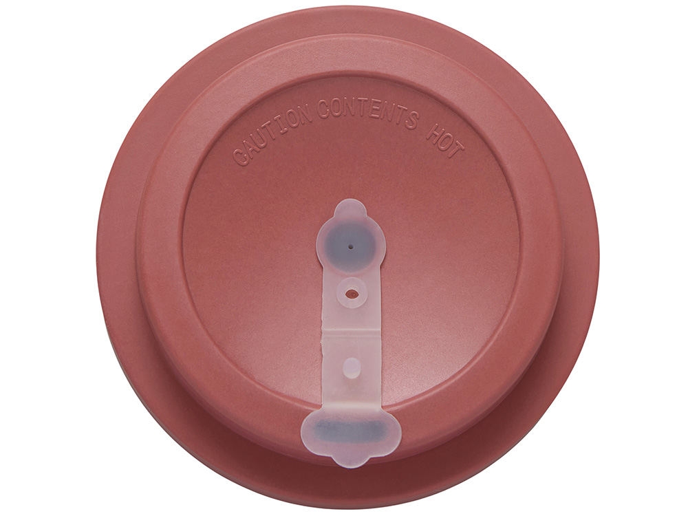 Термокружка Muffin из натуральных волокон, пыльно-розовый