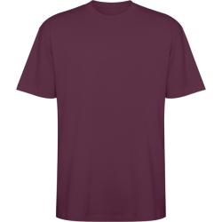 Футболка оверсайз BULL, СЛИВОВО-КРАСНЫЙ XS