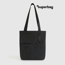 Шоппер Superbag ZIP (черный)