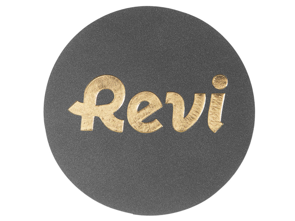 ПАТЧ КРУГ nubuk (серый) 6,0 х 6,0 см