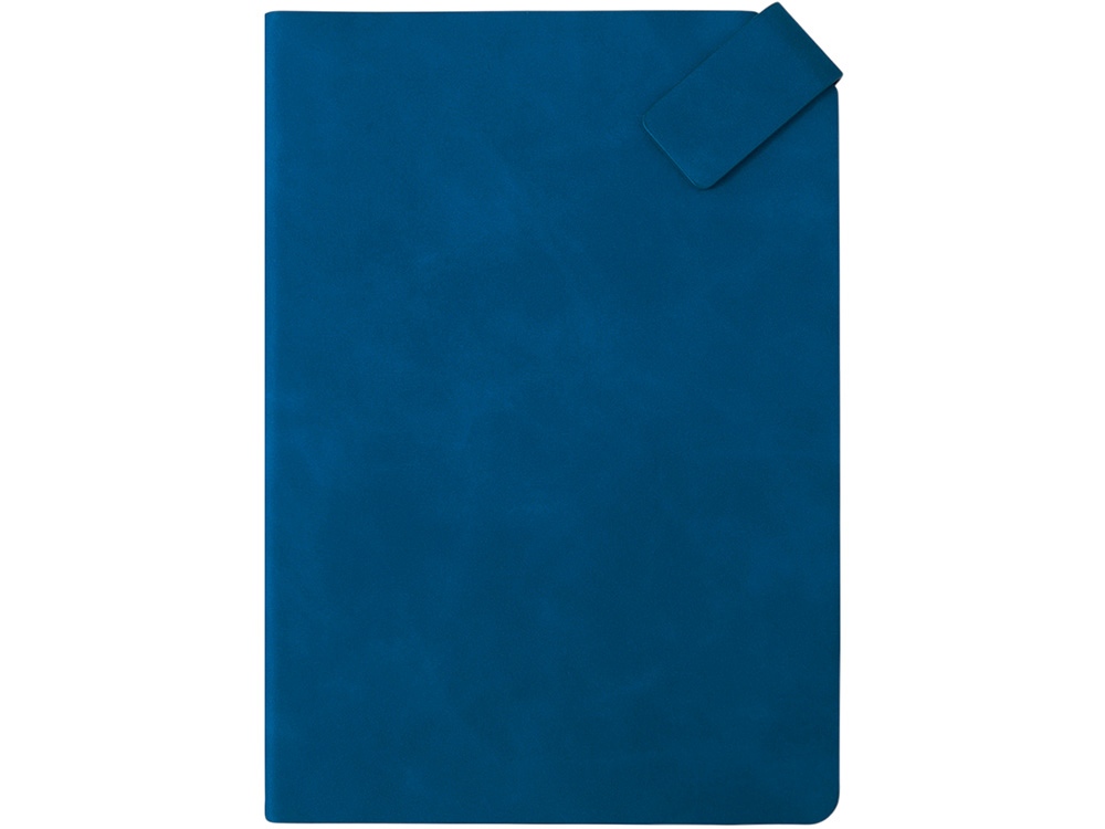 Блокнот А5 в гибкой обложке Chaplin, синий