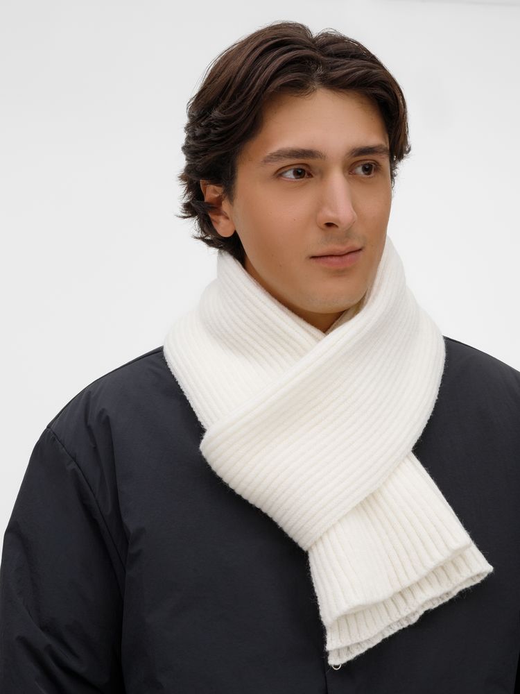 Шарф Laconi, молочно-белый