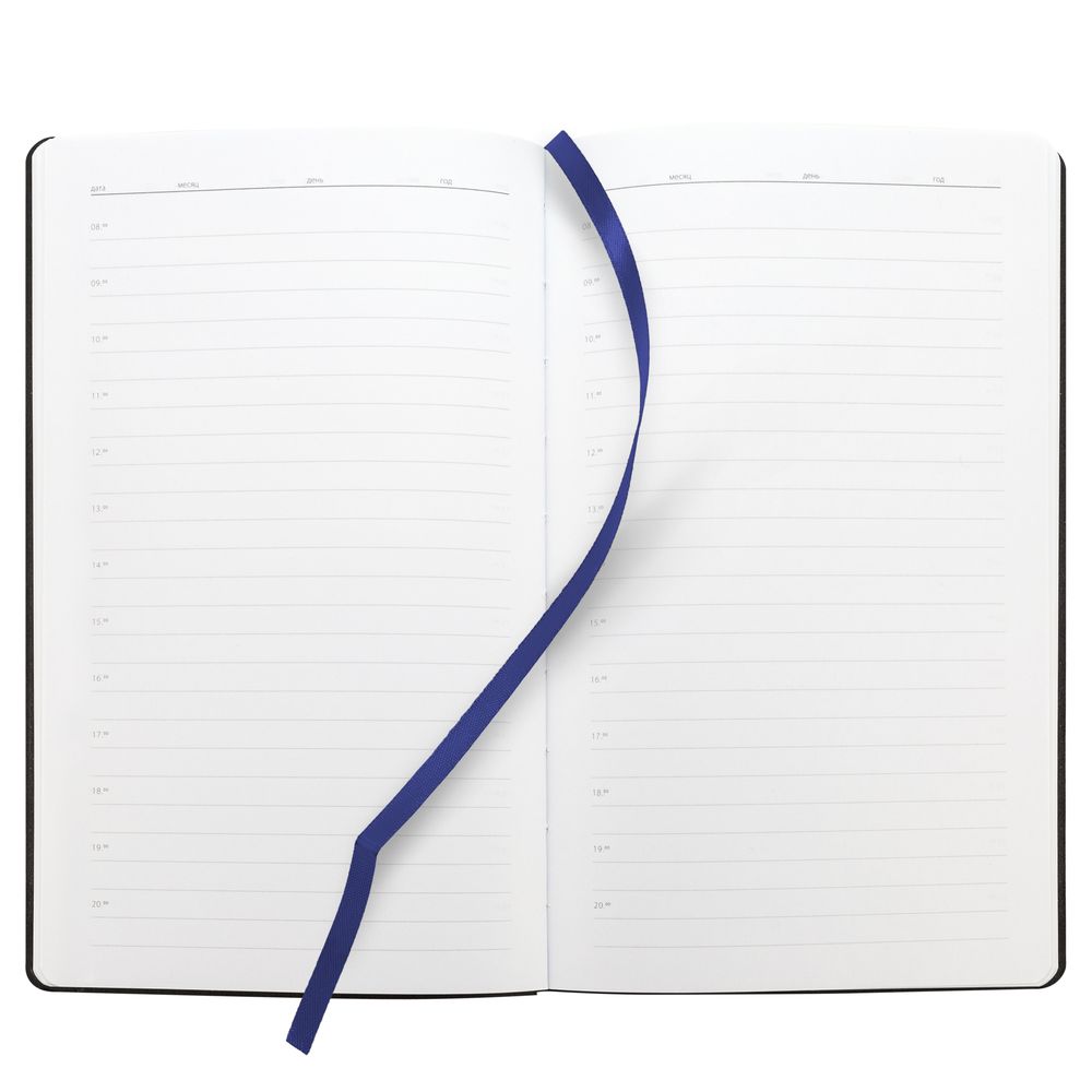 Ежедневник Knit, недатированный, темно-синий Ежедневник Knit, недатированный, темно-синий