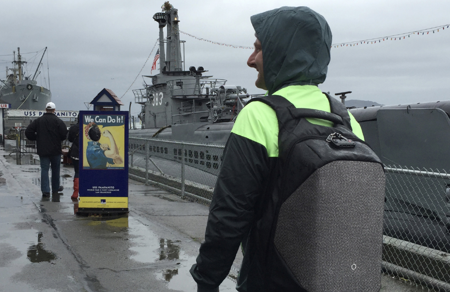 Рюкзак KORIN ClickPack Pro 46х34х16 см, комбинированный черный/серый