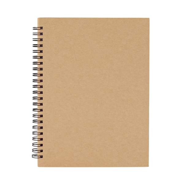 Блокнот на пружине VALLE, бежевый