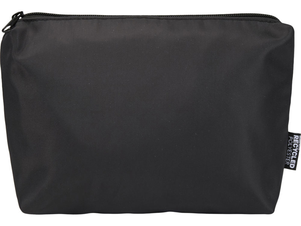 Trip Aware™ дорожная косметичка из переработанного материала 2 л, черный