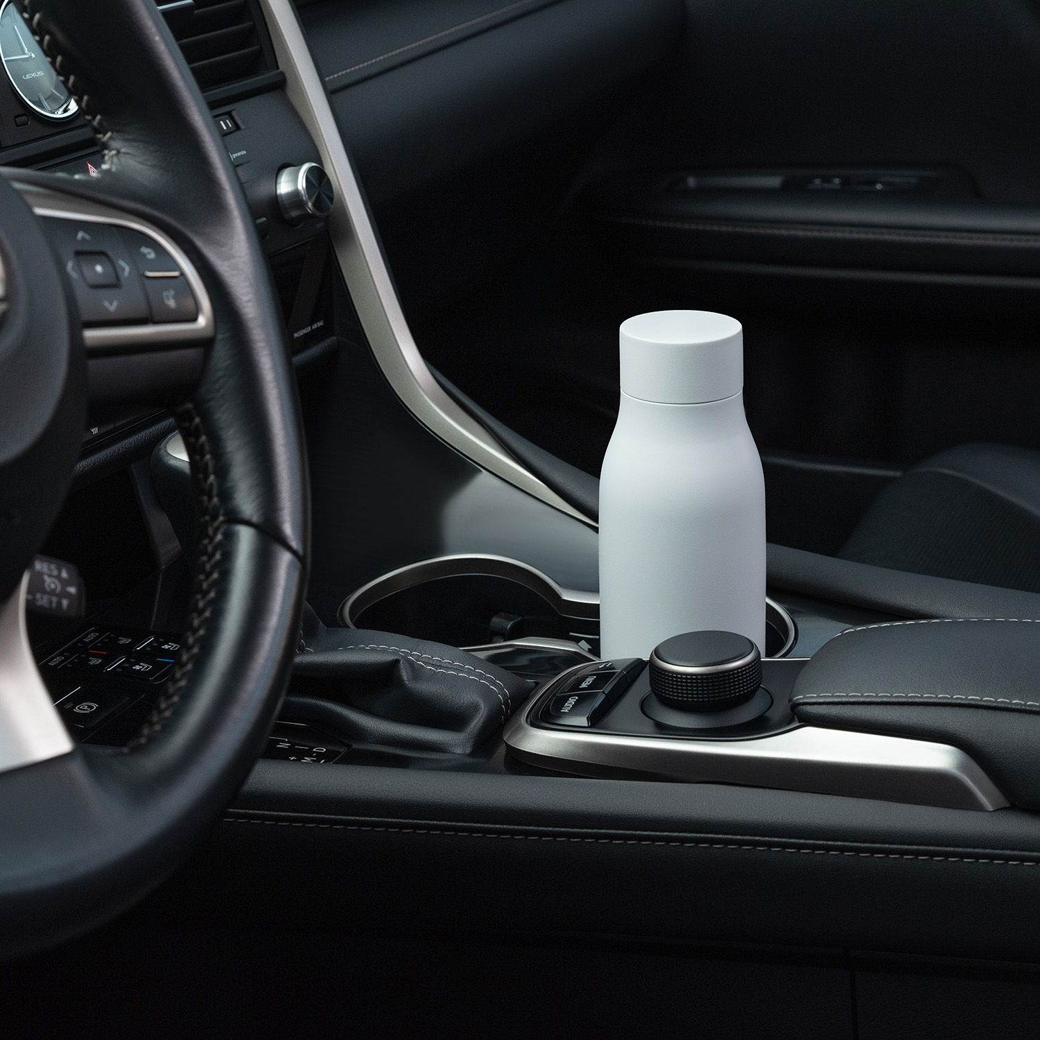 Термобутылка вакуумная герметичная Севилла (Sevilla), белая