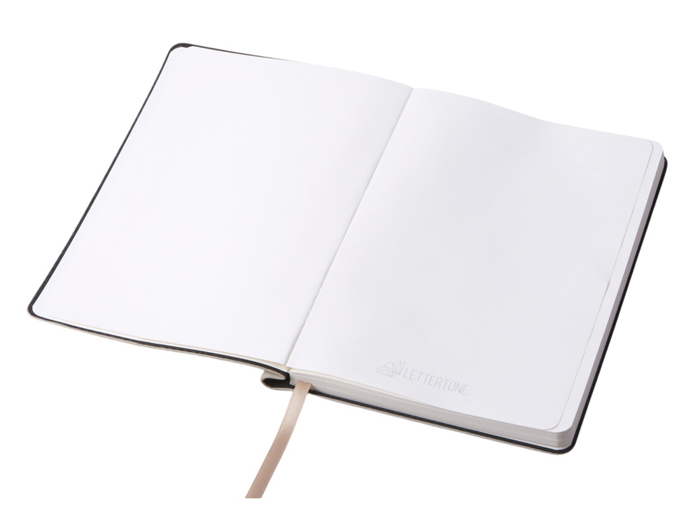 Блокнот А5 Notepeno Max, 96 листов 80 гр/м2 белой FSC бумаги, бежевый