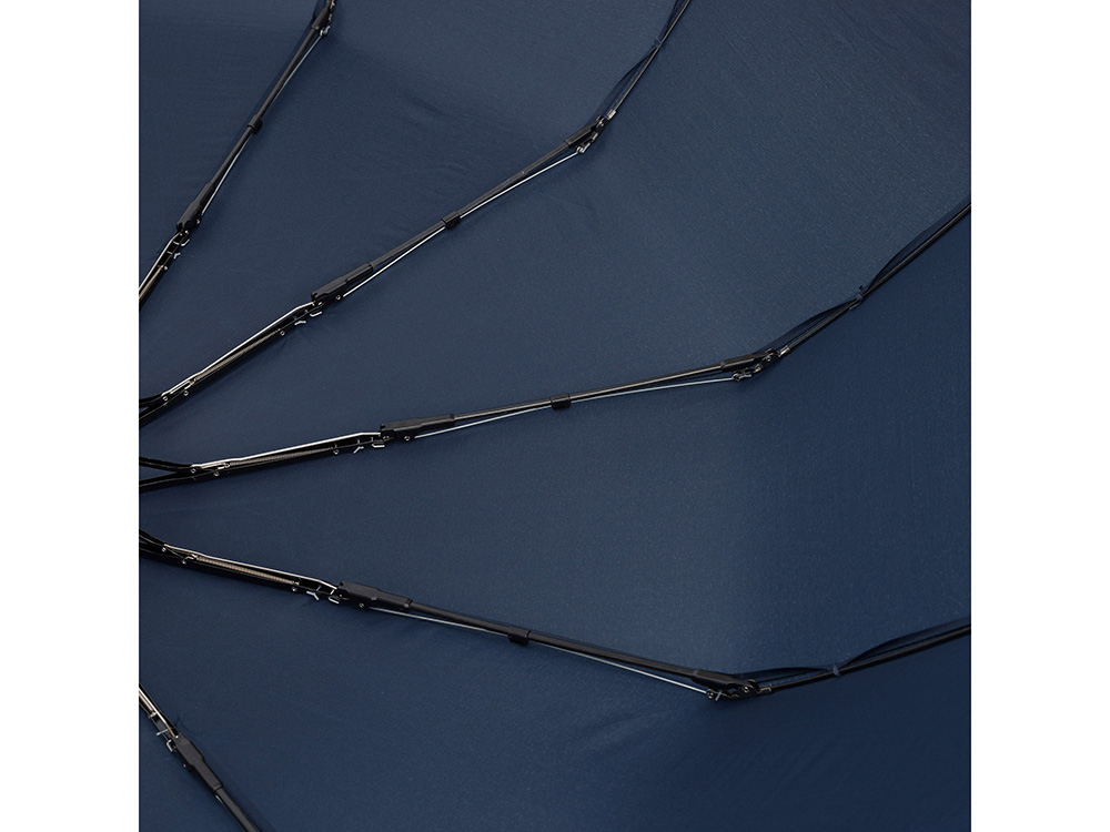 Зонт складной мужской TORBER, автомат, 3 сложения, синий, каркас сталь/файбергласс, эпонж, пластиковая ручка, диаметр 103 см Зонт складной мужской TORBER, автомат, 3 сложения, синий, каркас сталь/файбергласс, эпонж, пластиковая ручка, диаметр 103 см