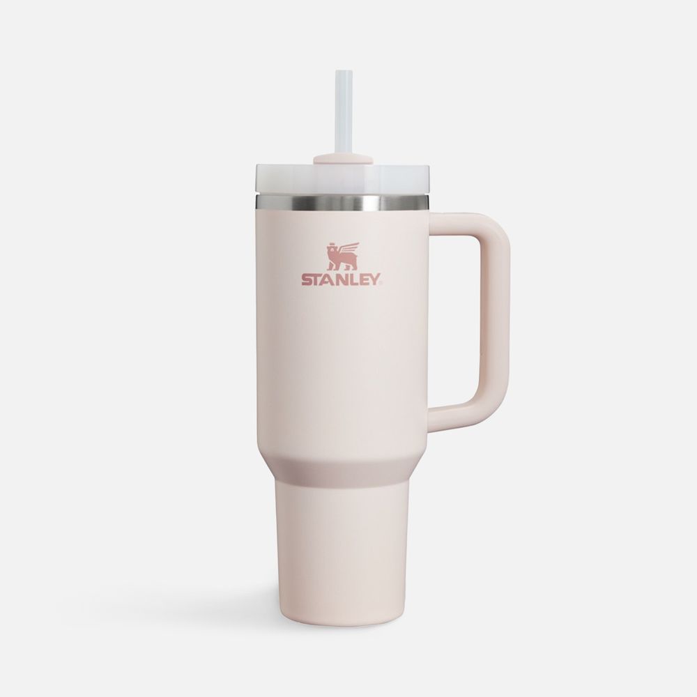 Термокружка Quencher H2.0 1180 с трубочкой, розовая