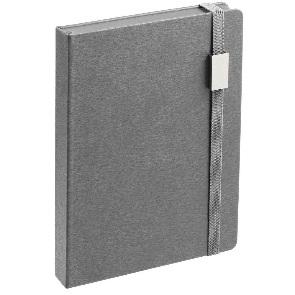 Ежедневник New Factor Metal, серый Ежедневник New Factor Metal, серый