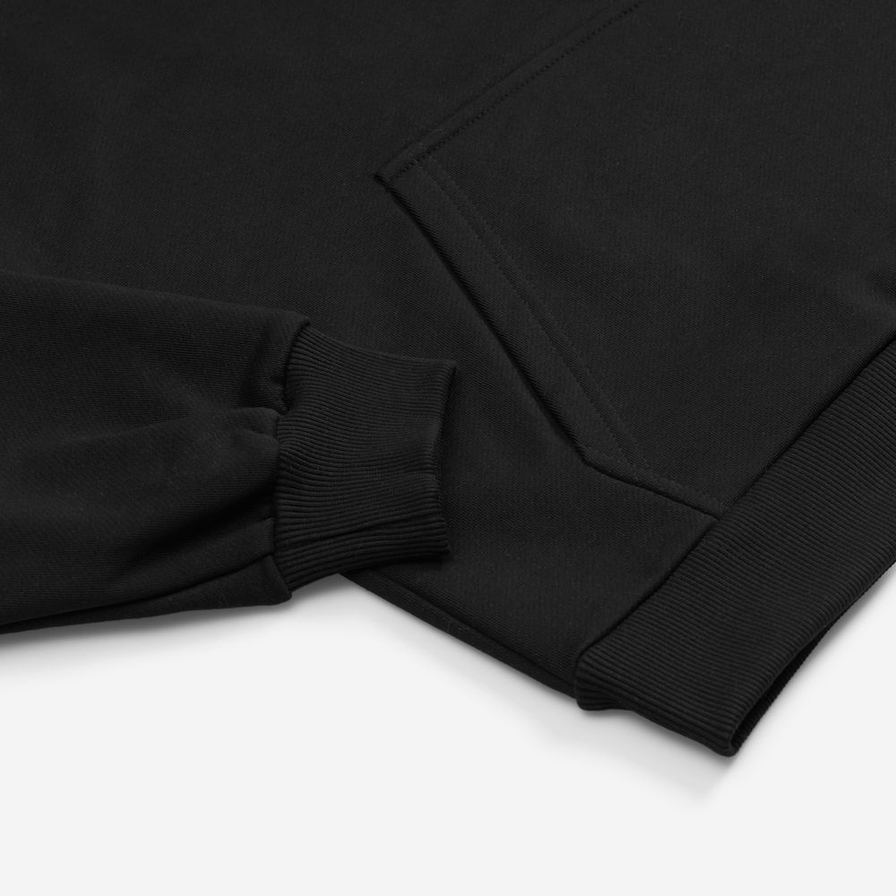 Худи унисекс оверсайз Songo, черное