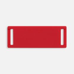 Лейбл из ПВХ Kova, красный