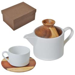 Набор "Andrew":чайная пара и чайник в подарочной упаковке