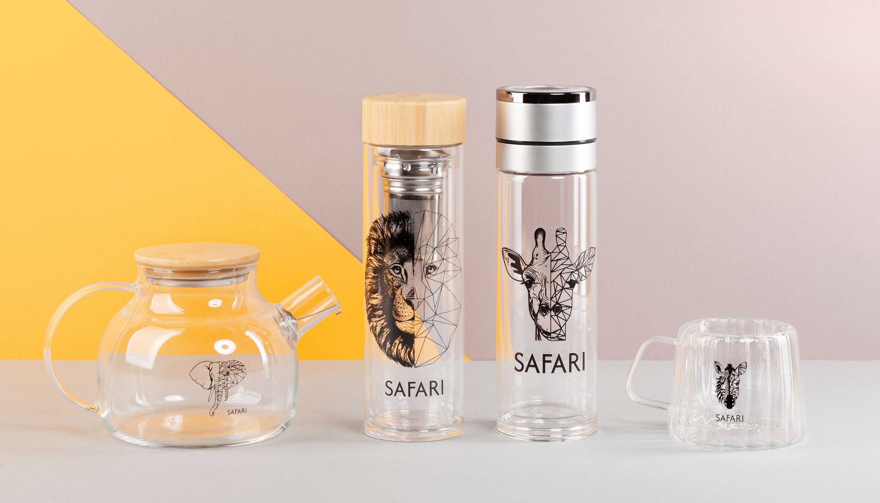 Кружка "Crystal" с нанесением "капсула Сафари" 180 мл