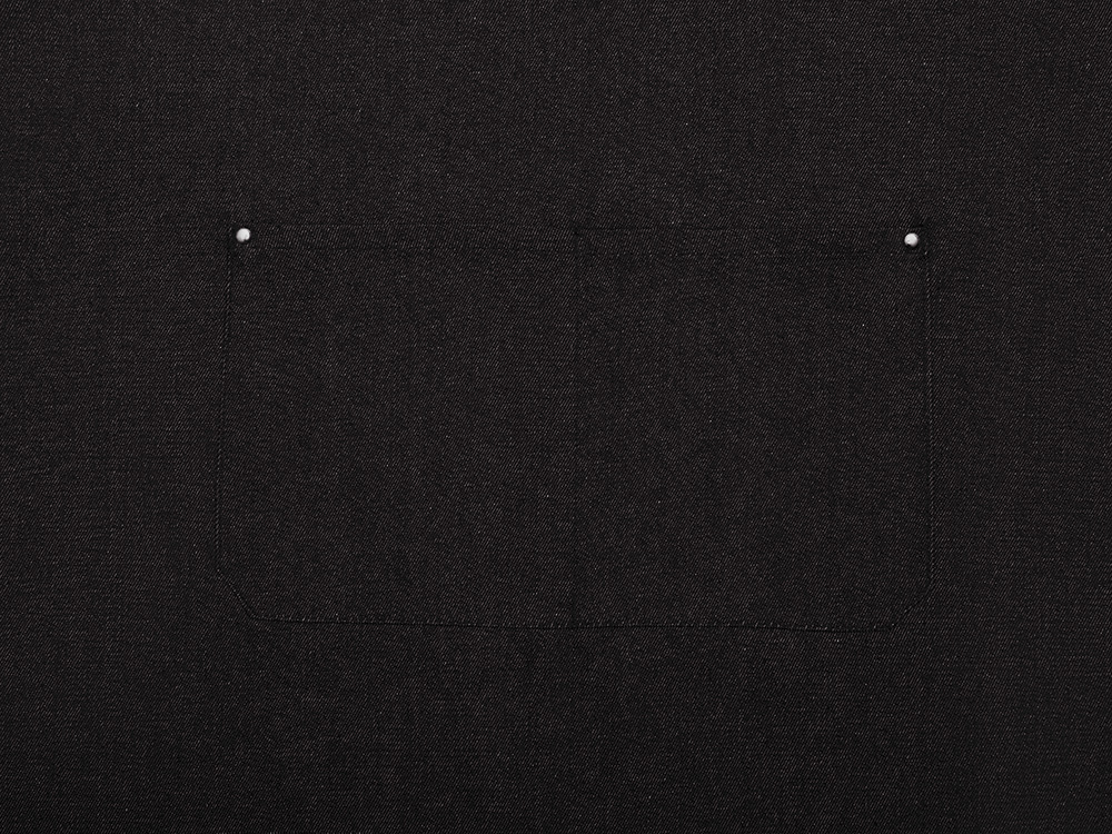 Джинсовый фартук с карманами Fry, черный