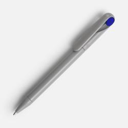 Ручка шариковая Prodir DS1 TMM Dot, серая с синим