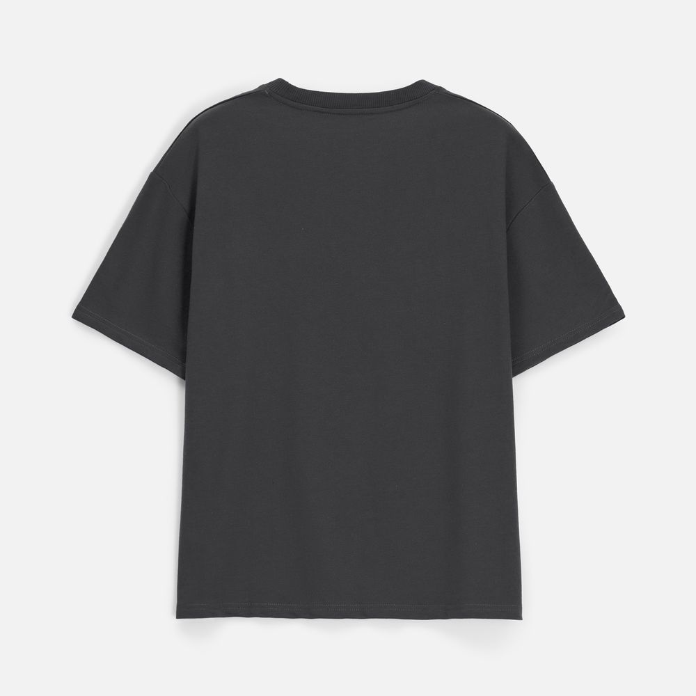 Футболка унисекс Durington, темно-серая (графит)